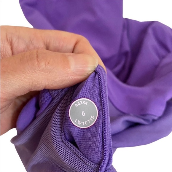 Lululemon Color Power Purple Scoop Me Up Tank II Open Racerback, Size 6 - Picture 11 of 12